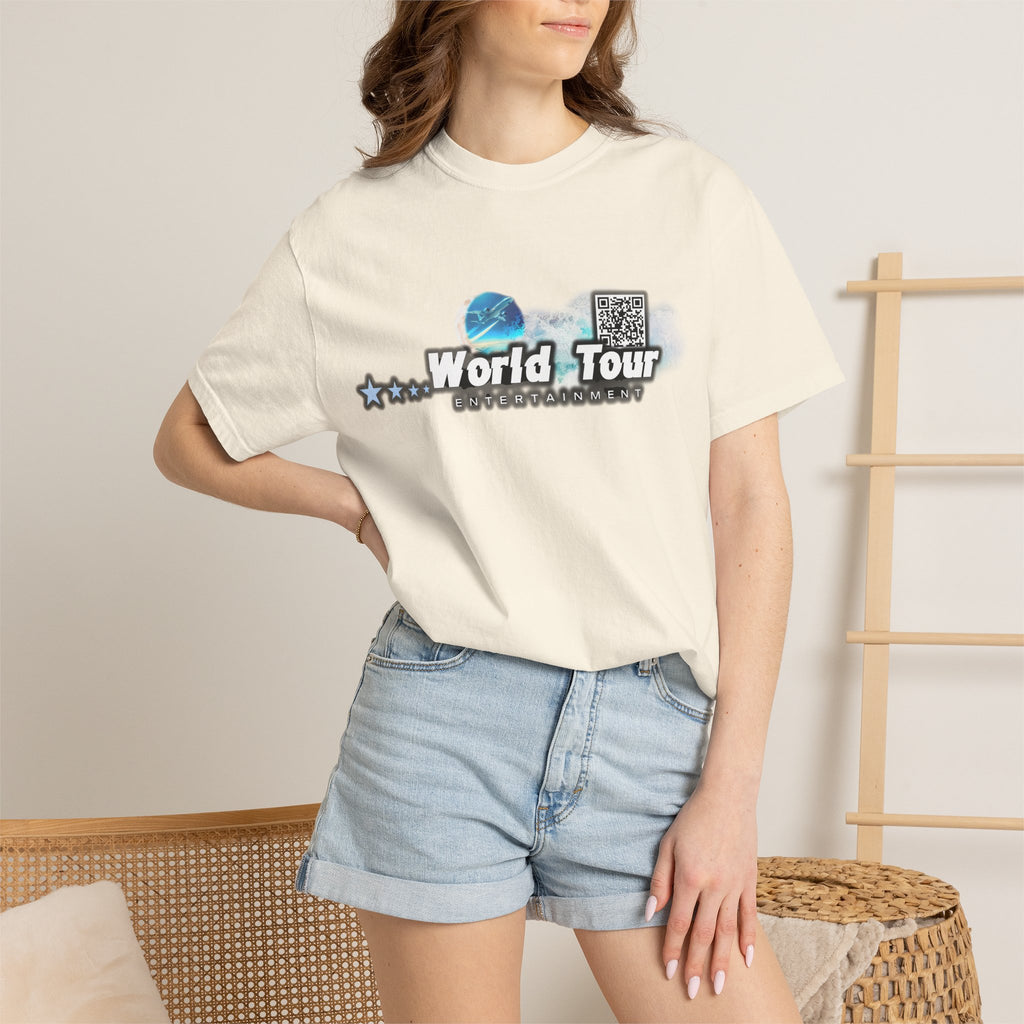 WORLD TOUR Unisex Garment-Dyed T-shirt