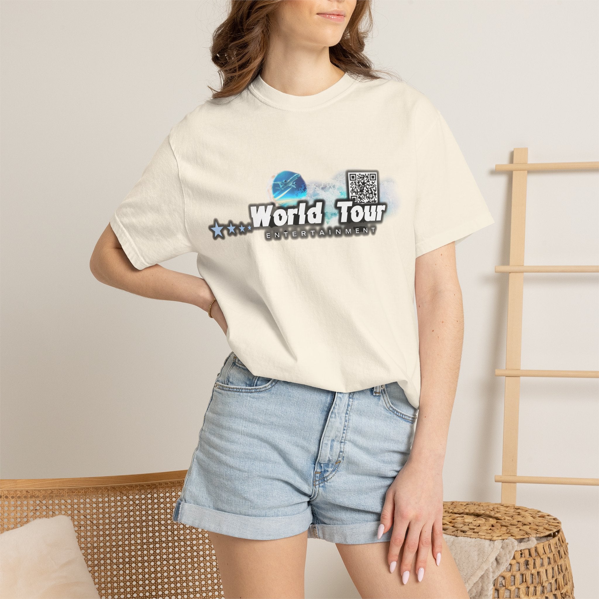 WORLD TOUR Unisex Garment-Dyed T-shirt