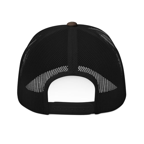 WORLD TOUR Camo Trucker Hat — Embroidered Patch
