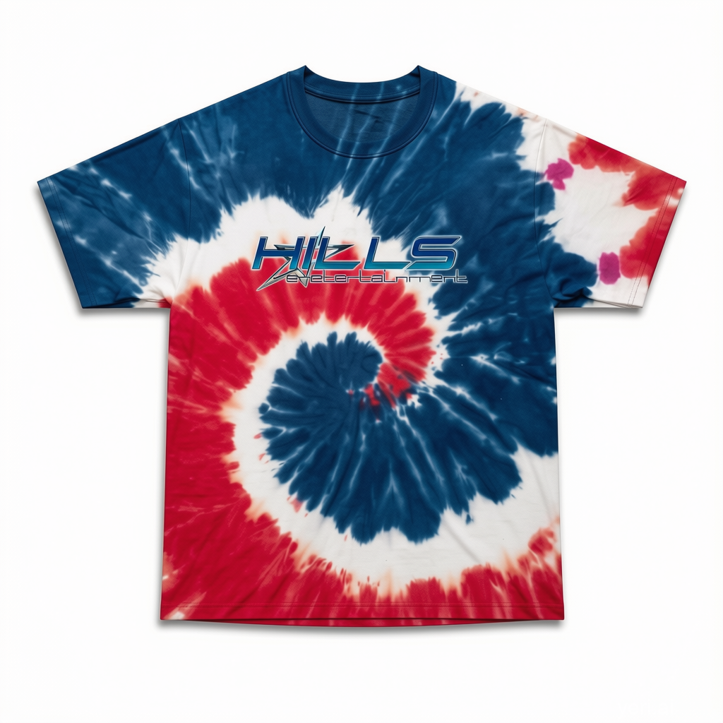 HILLSBEACH Spiral Tie-Dye Tee