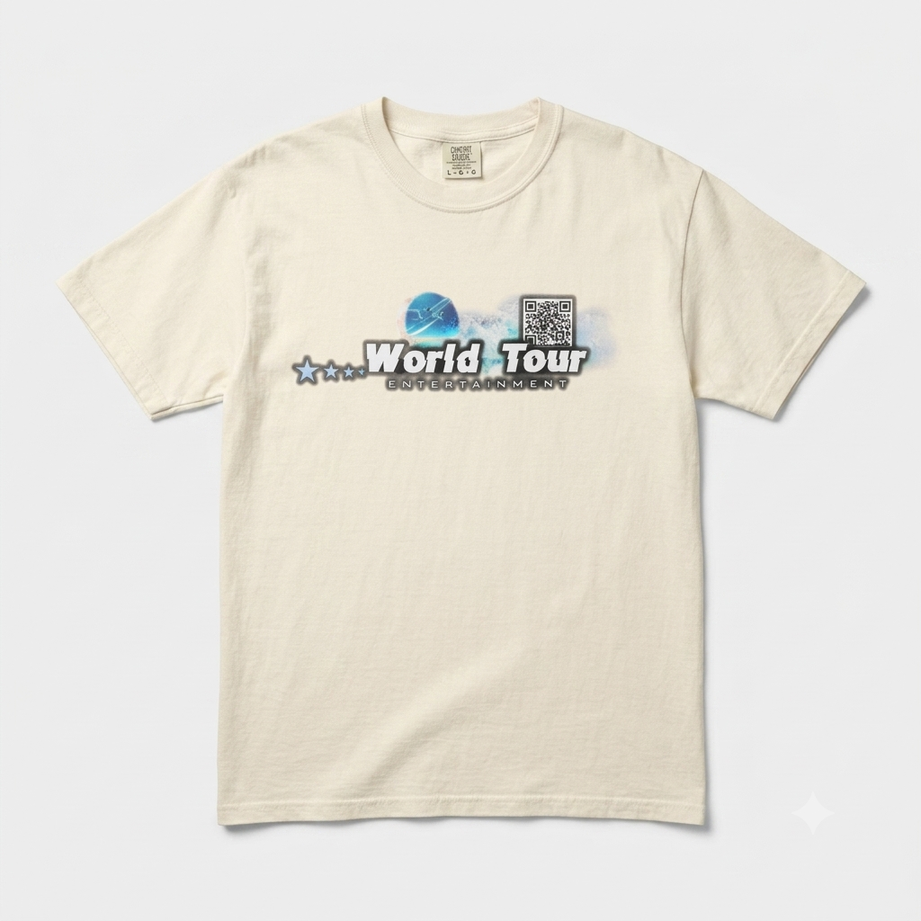 WORLD TOUR 2002 Unisex Garment-Dyed T-shirt