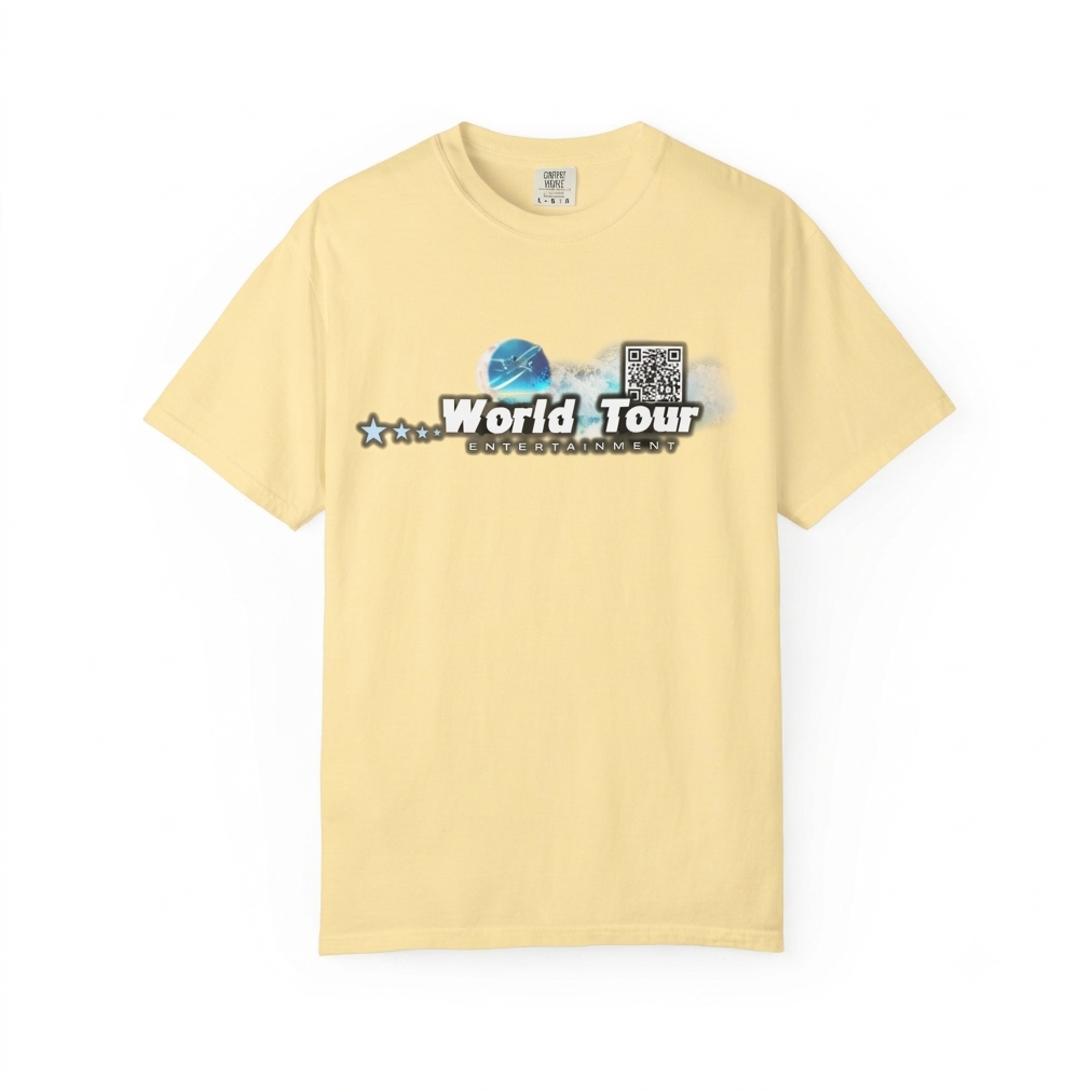 WORLD TOUR 2002 Unisex Garment-Dyed T-shirt